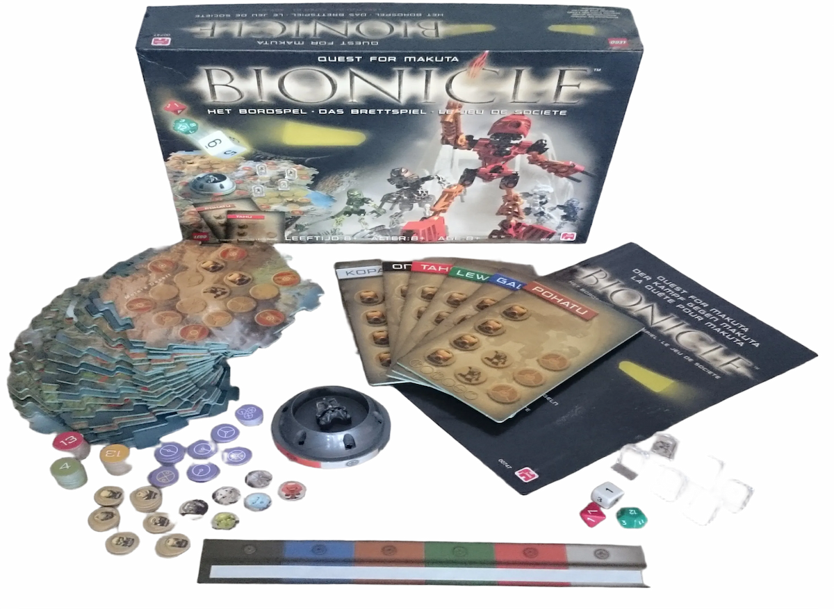 BIONICLE Quest for Makuta: Adventure Game LEGO set (#00747-1)