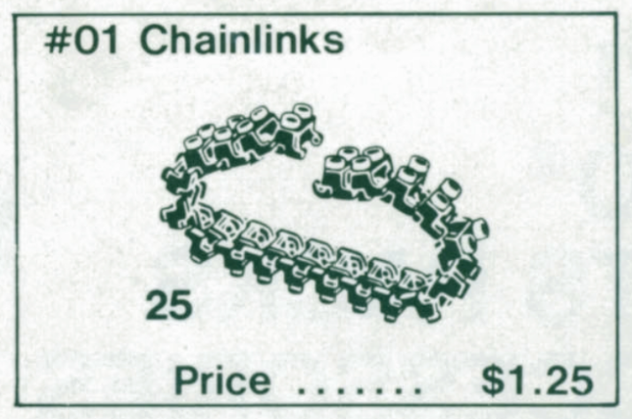 Chain Links LEGO set (#01-1)