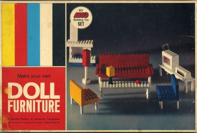 Doll Furniture LEGO set (#022-2)