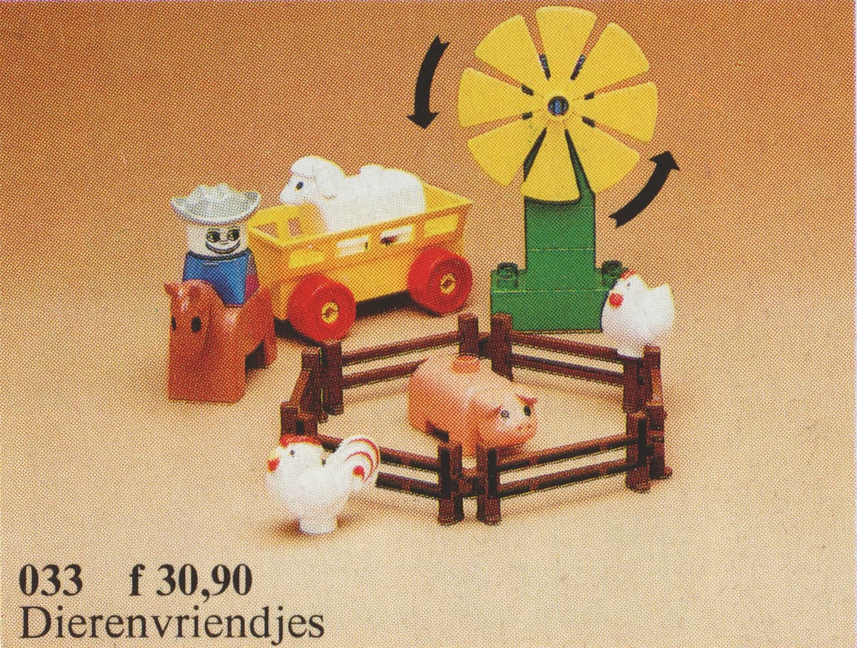 Farm Animals LEGO set (#033-1)
