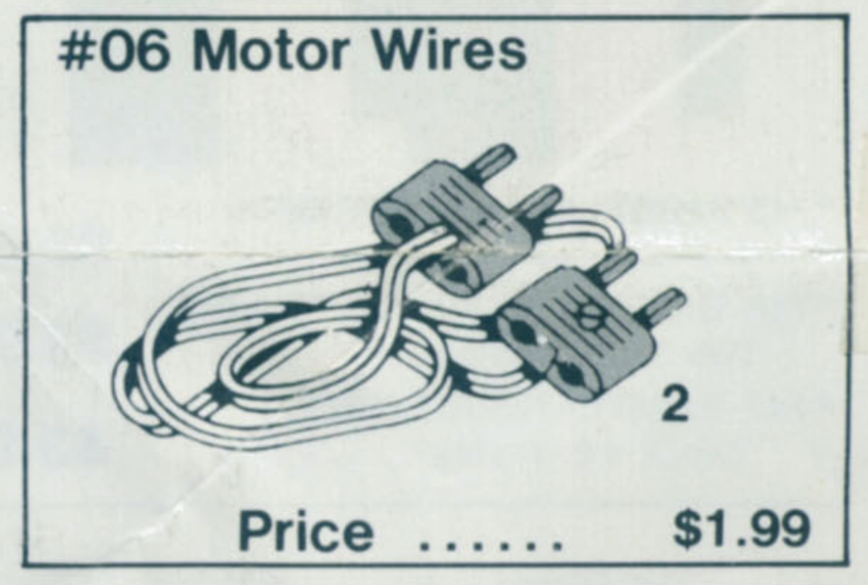 Motor Wires LEGO set (#06-1)