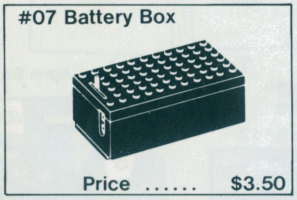 Battery Box LEGO set (#07-1)