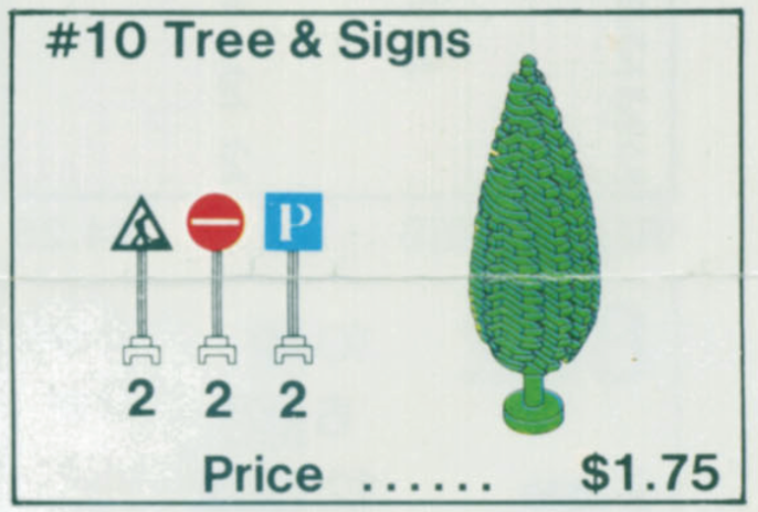 Tree and Signs LEGO set (#10-2)