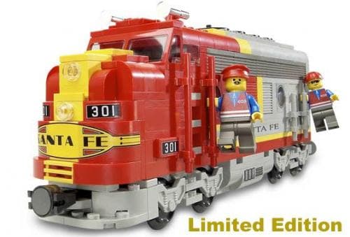 Santa Fe Super Chief - Limited Edition LEGO set (#10020-2)