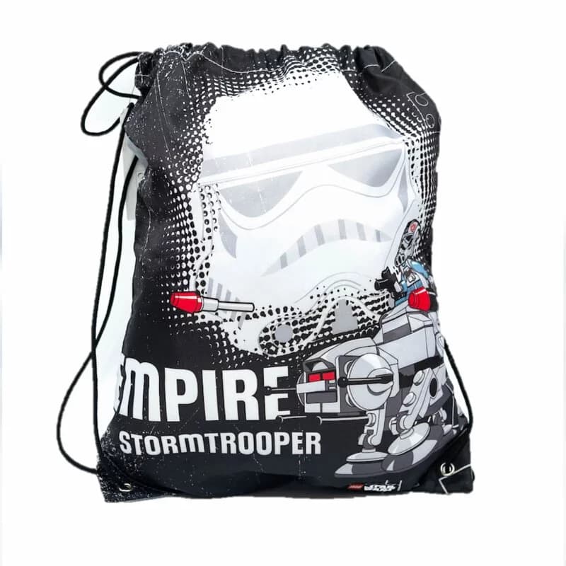 Star Wars Stormtrooper Gym Bag LEGO Bags, Totes, & Luggage set (#100341829-1, 2018)
