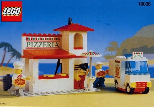 Pizza To Go LEGO set (#10036-1)