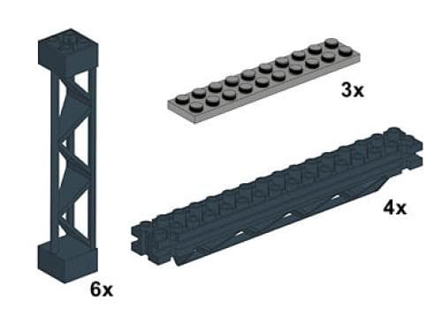 Pillars and Beams LEGO set (#10045-1)