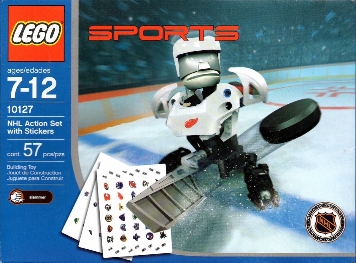 NHL Action Set with Stickers LEGO set (#10127-1)