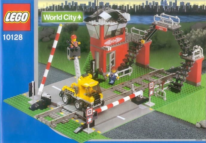 Train Level Crossing LEGO set (#10128-2)