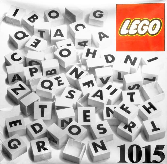 Letters Large LEGO set (#1015-1)