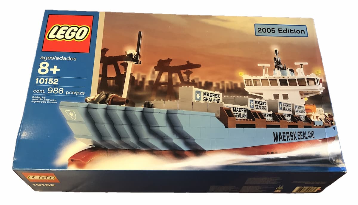 Maersk Sealand Container Ship 2005 Edition LEGO set (#10152-2, 2005)