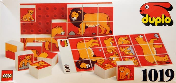 Mosaic Set - Lion LEGO set (#1019-1)