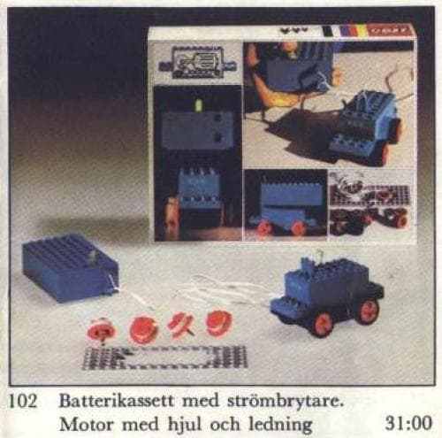 4.5V Motor Set LEGO set (#102-1)