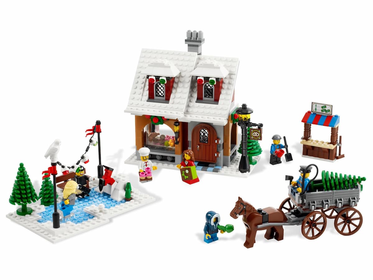 Winter Village Bakery LEGO set (#10216-1)