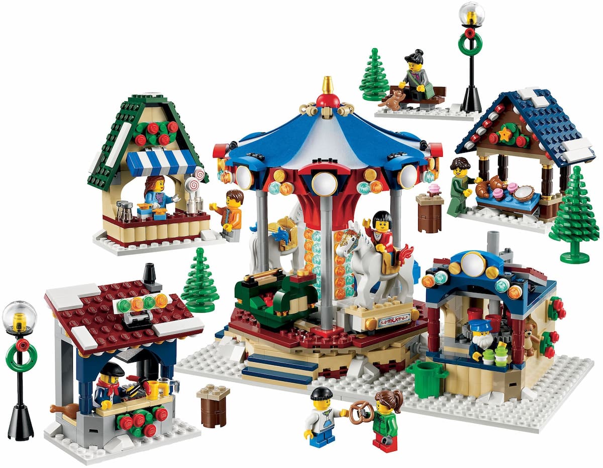 Winter Village Market LEGO set (#10235-1)