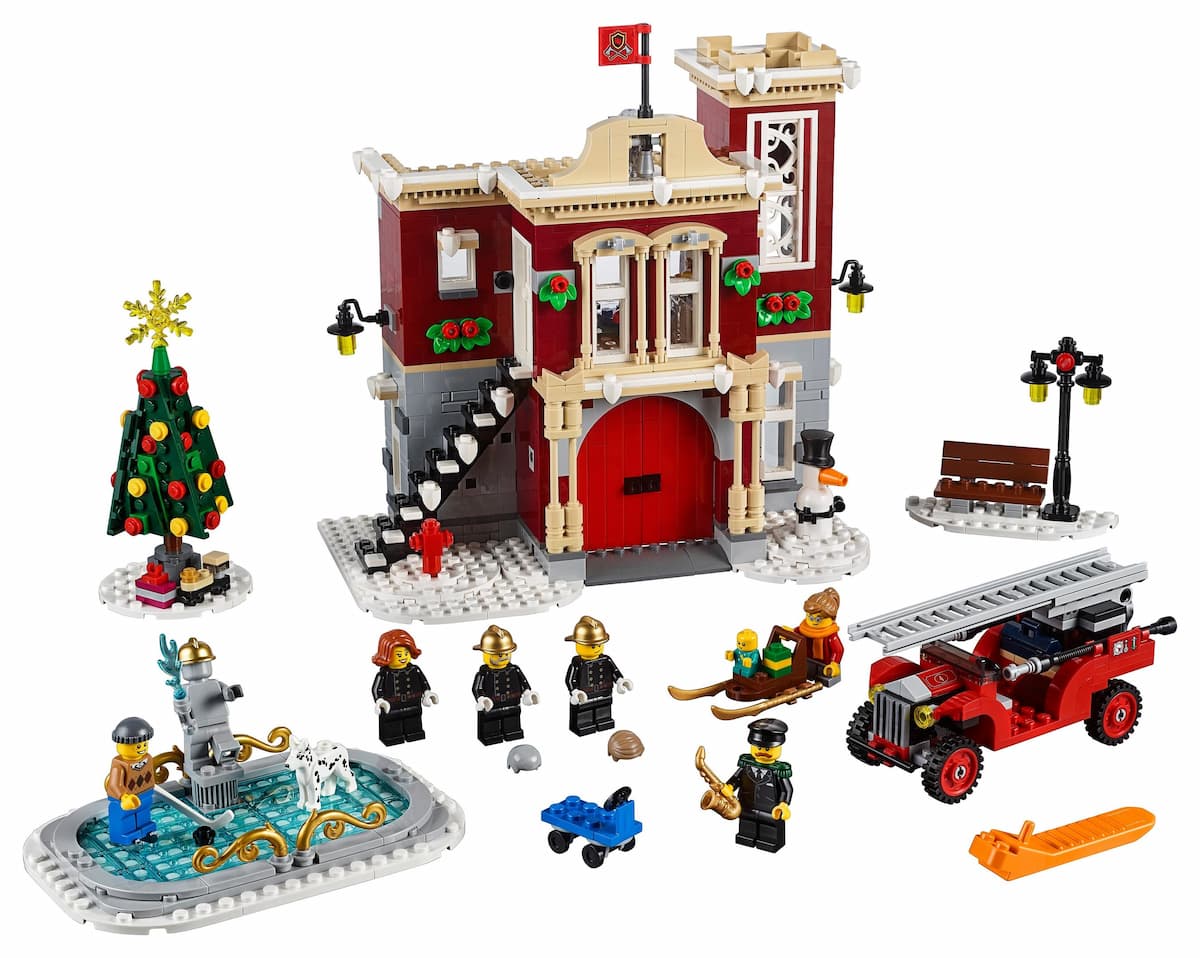 Winter Village Fire Station LEGO set (#10263-1)
