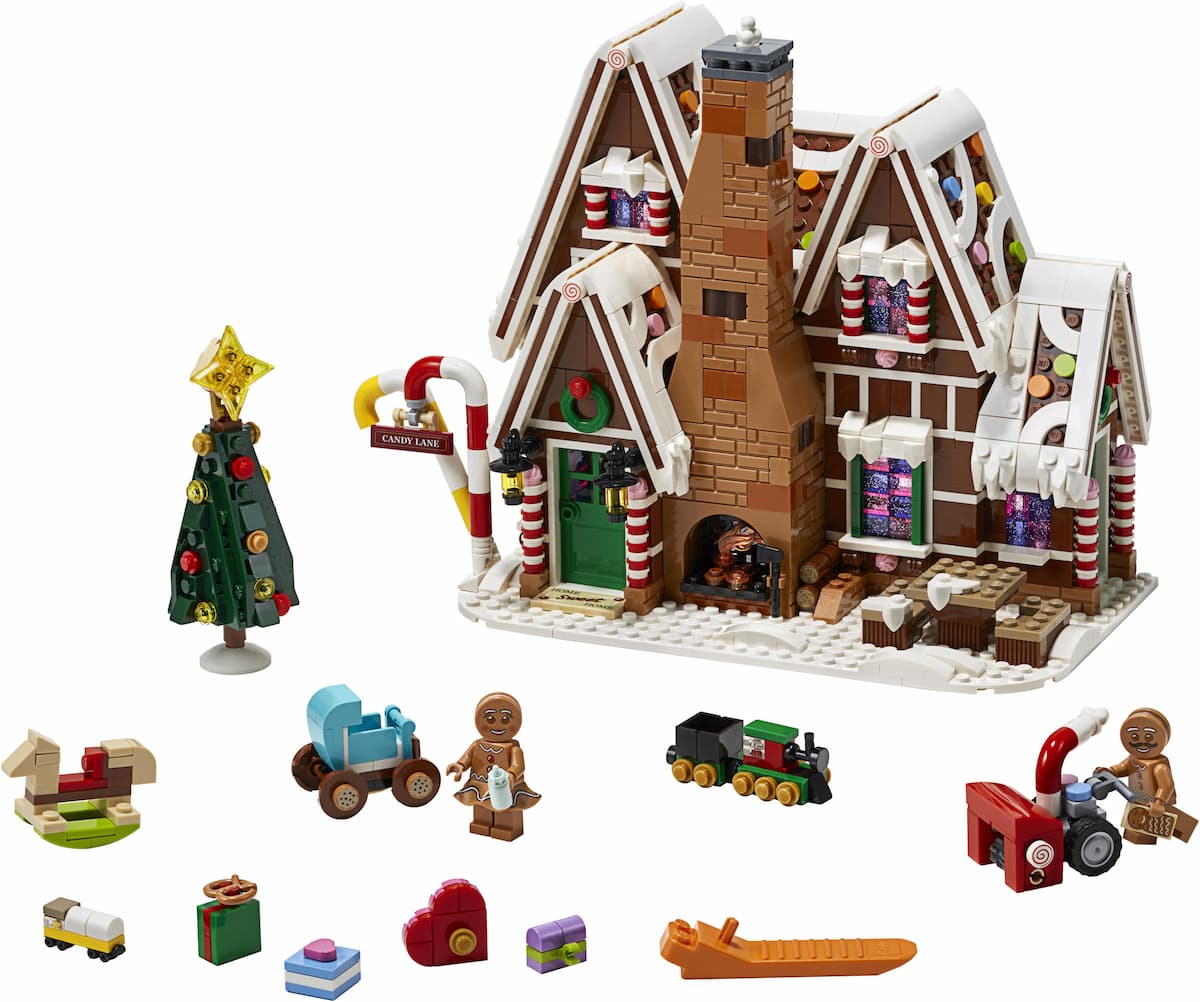 Gingerbread House LEGO set (#10267-1)
