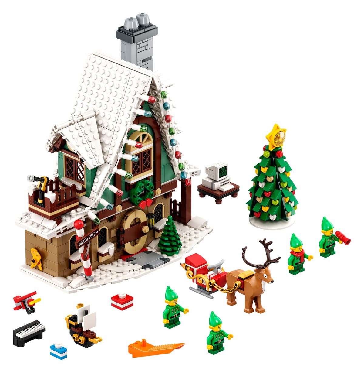 Elf Club House LEGO set (#10275-1)