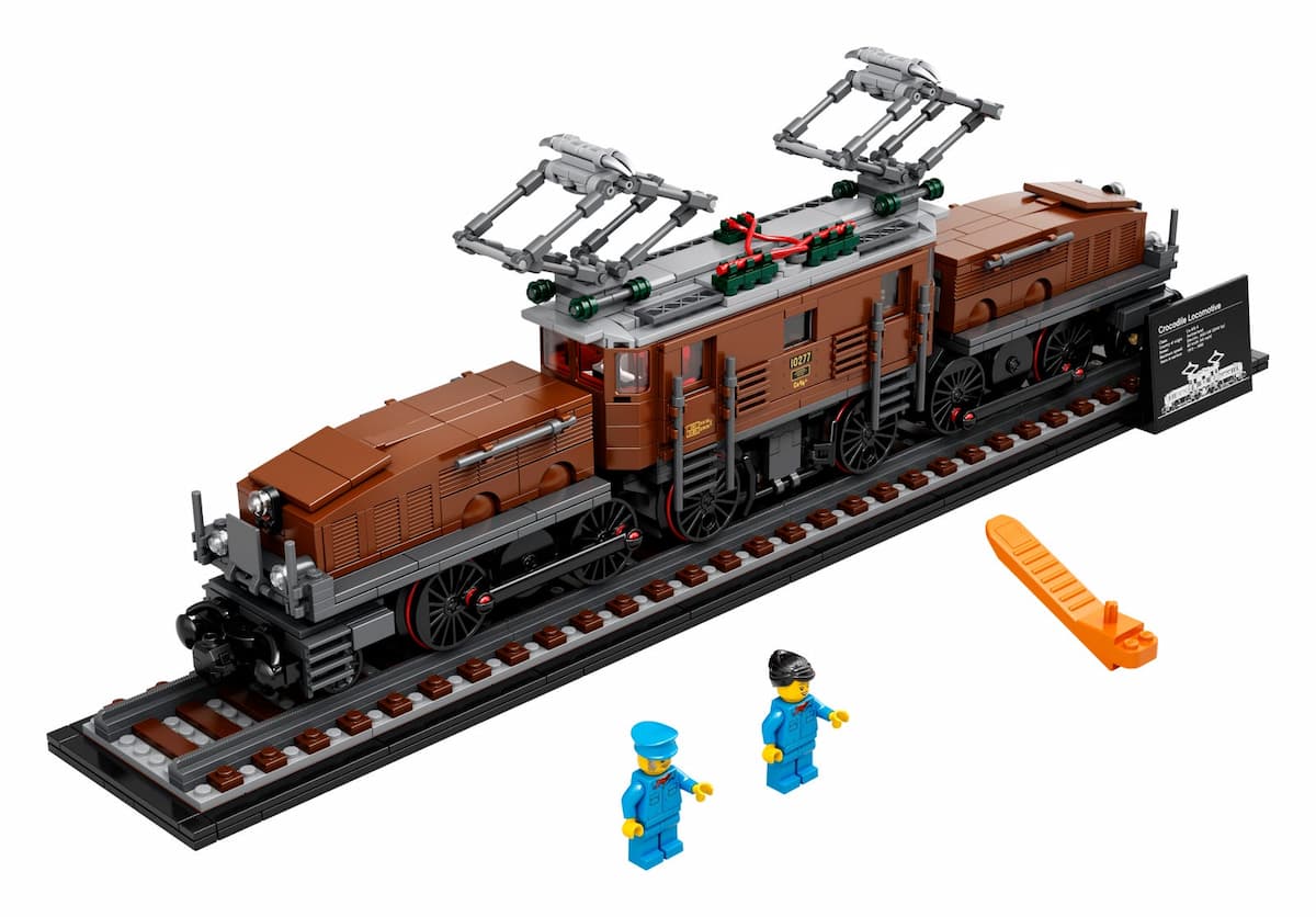 Crocodile Locomotive LEGO set (#10277-1)