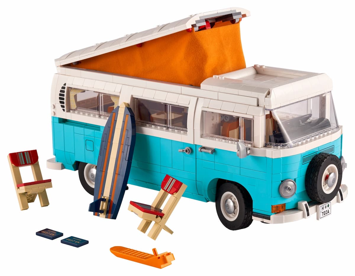 Volkswagen T2 Camper Van LEGO set (#10279-1, 2021)