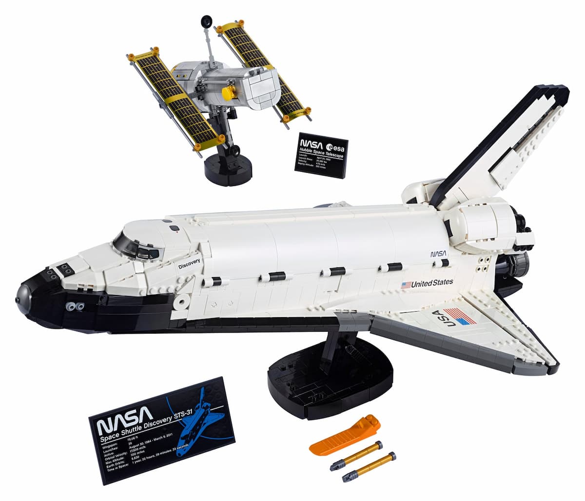 NASA Space Shuttle Discovery LEGO set (#10283-1)