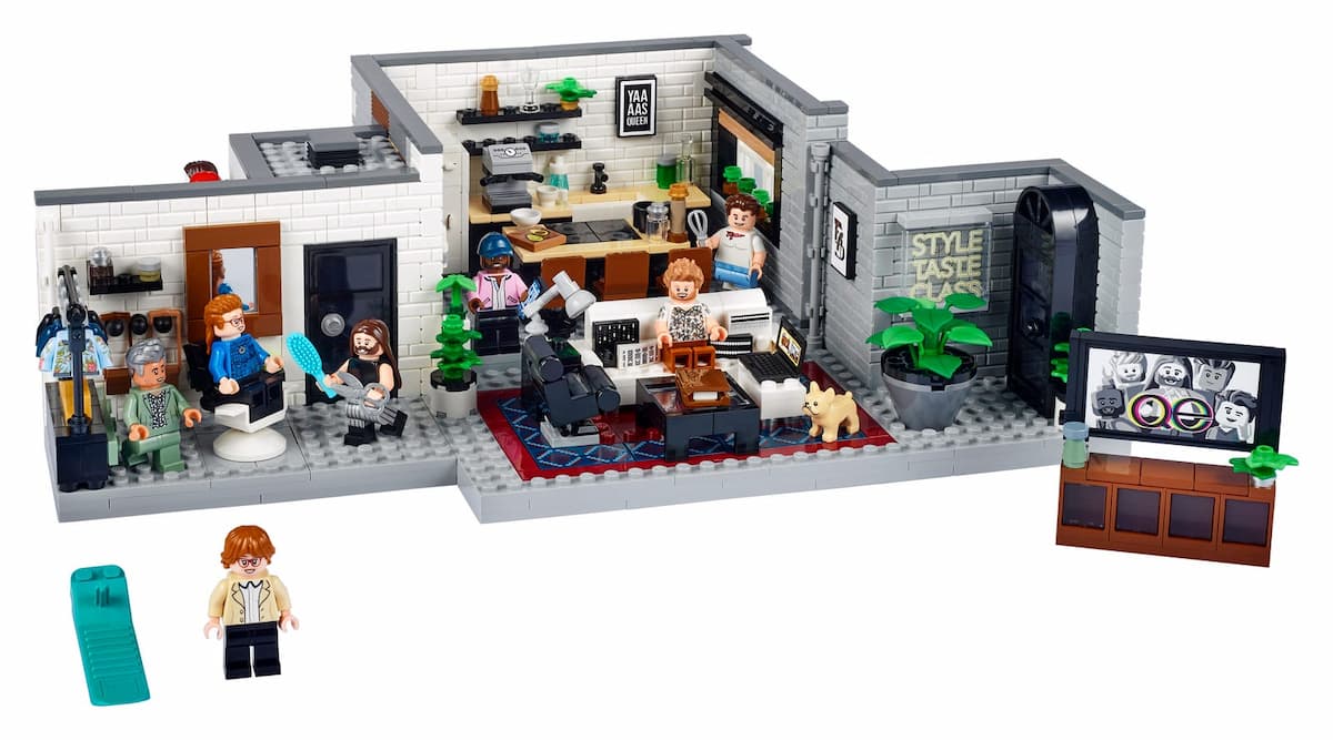 Queer Eye: The Fab 5 Loft LEGO set (#10291-1)