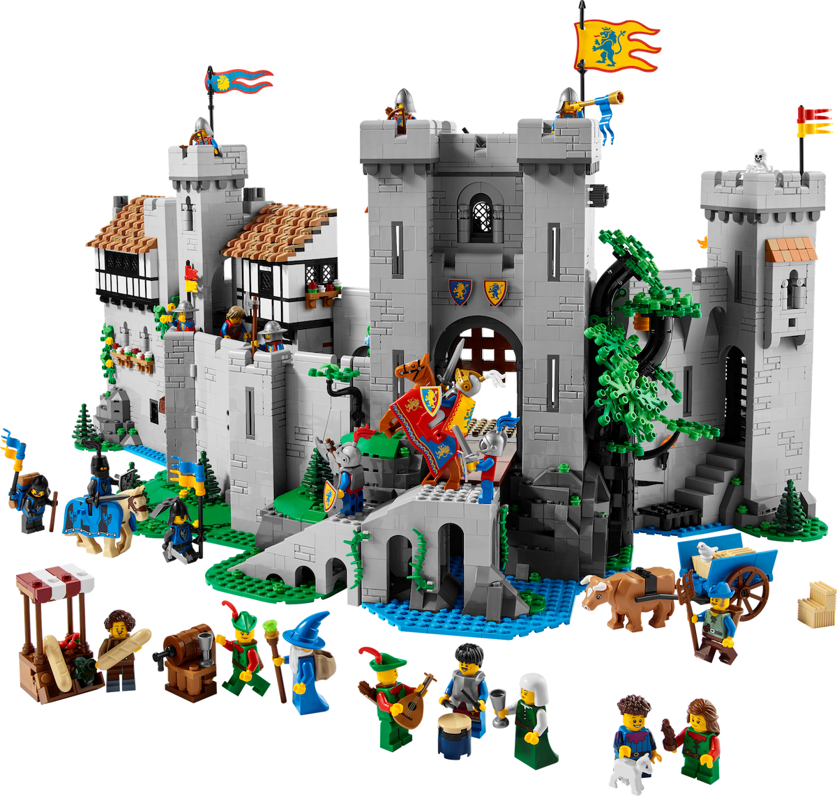 Lion Knights' Castle LEGO set (#10305-1)