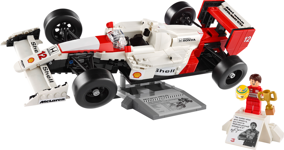 McLaren MP4/4 & Ayrton Senna LEGO set (#10330-1)