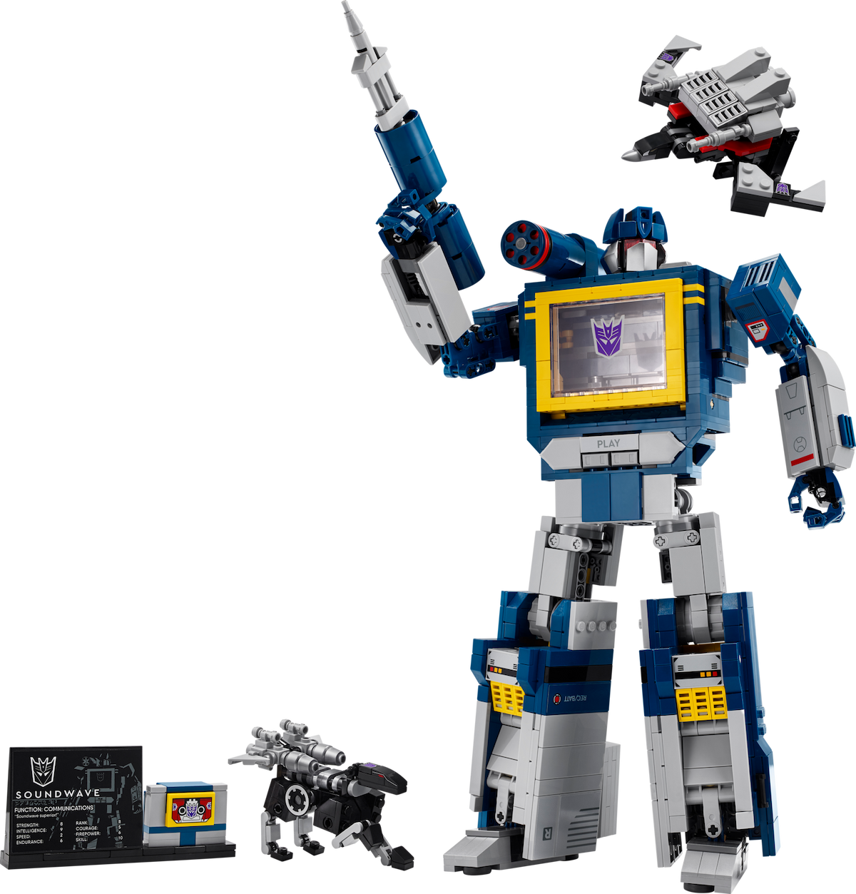Transformers: Soundwave LEGO set (#10358-1)