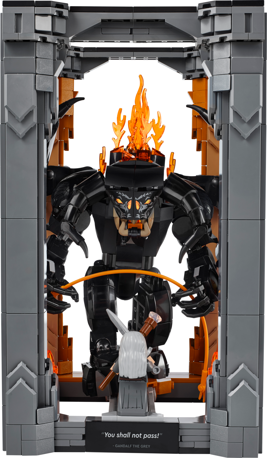 The Lord of the Rings: Balrog Book Nook LEGO set (#10367-1)