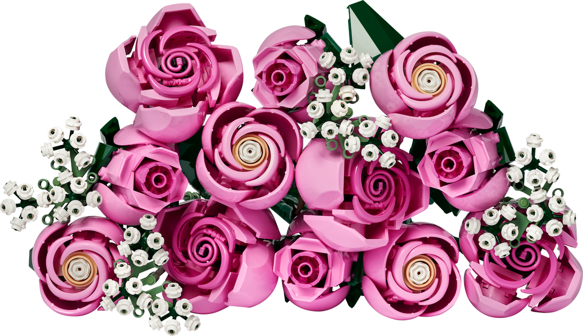 Bouquet of Pink Roses LEGO set (#10374-1)