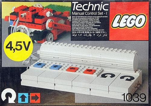 Manual Control Set 1 LEGO set (#1039-1, 1986)