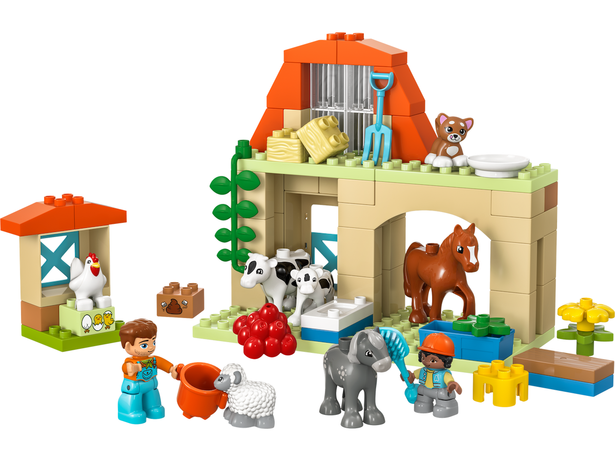 Caring for Animals at the Farm LEGO set (#10416-1)