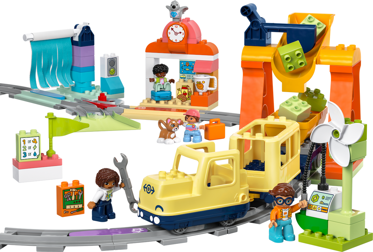Big Interactive Community Train LEGO set (#10428-1)