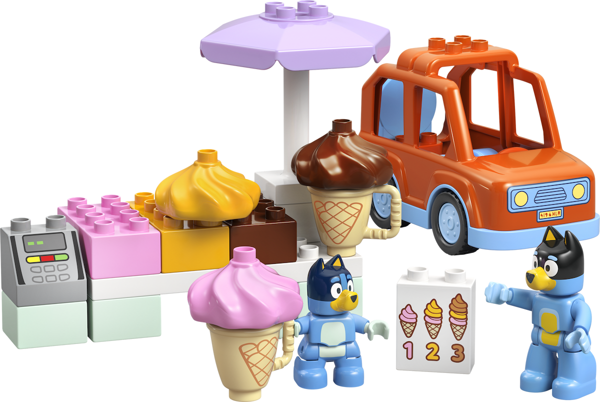 Ice Cream Trip with Bluey LEGO set (#10458-1)