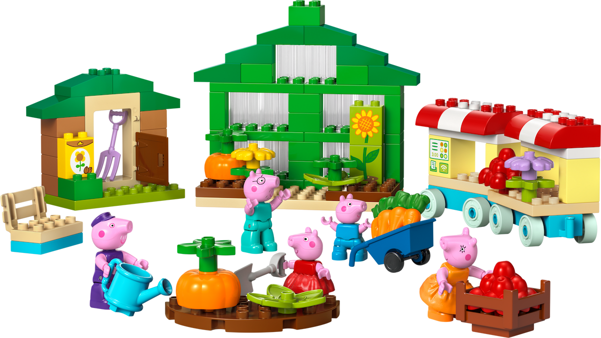 Grandpa Pig's Garden and Greenhouse LEGO set (#10461-1)