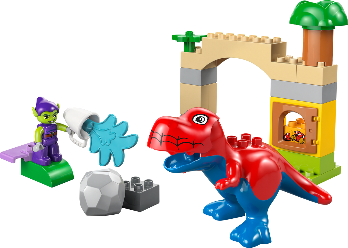 Dinosaur Spidey-Rex vs. Green Goblin LEGO set (#10463-1)