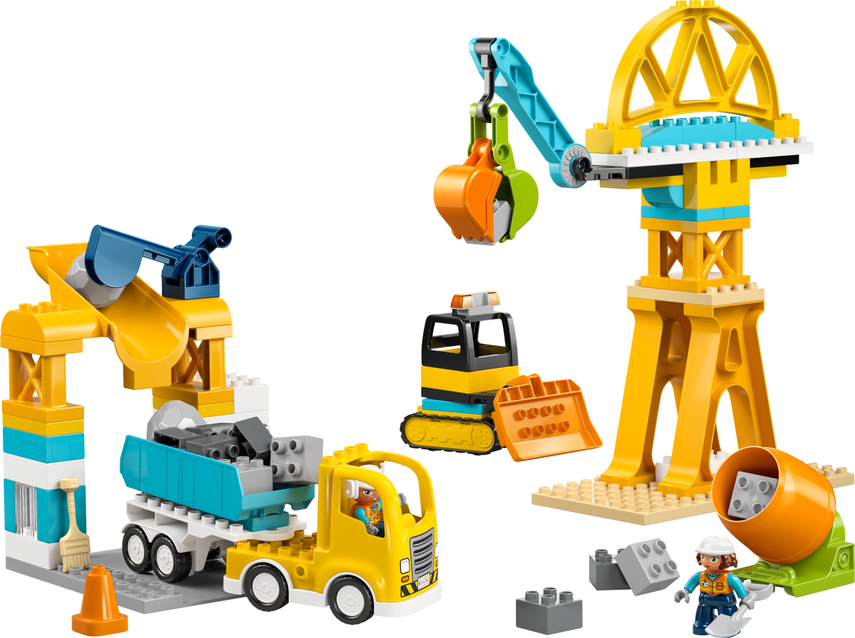 3 in 1 Construction Site and Vehicles LEGO set (#10476-1)