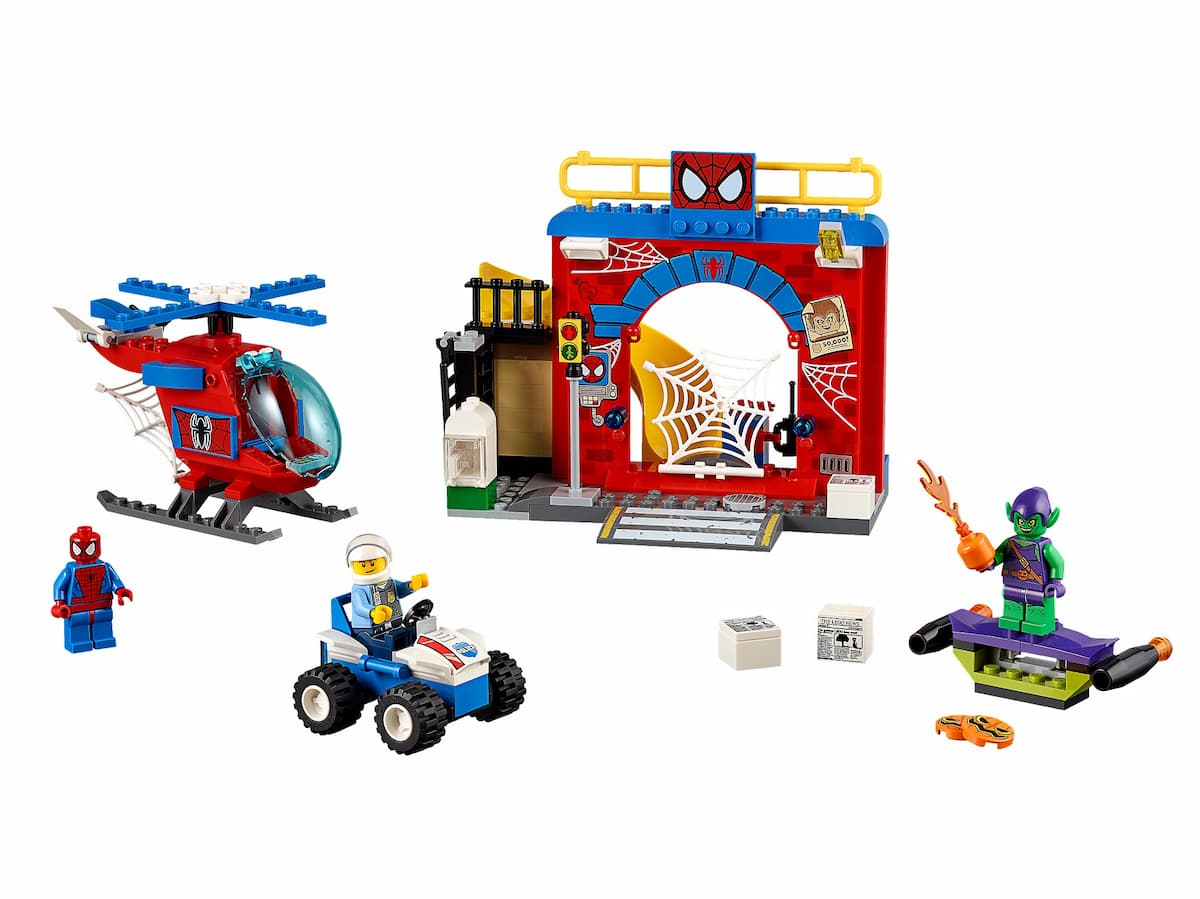 Spider-Man Hideout LEGO set (#10687-1)