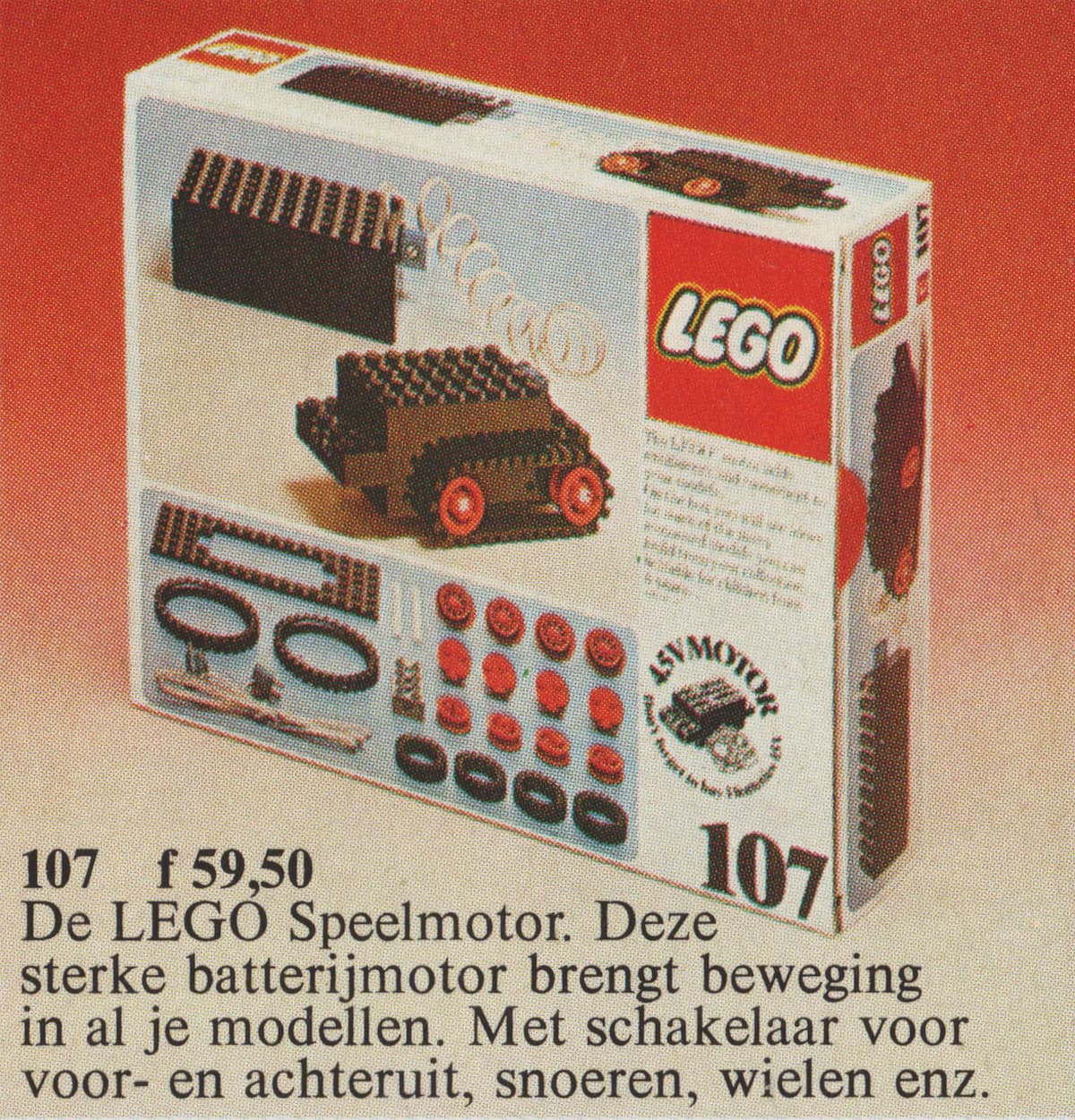 4.5V Motor Set LEGO set (#107-1)
