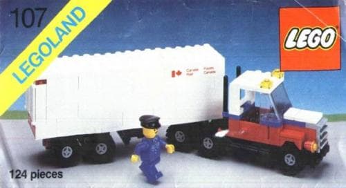 Canada Post Mail Truck LEGO set (#107-2)