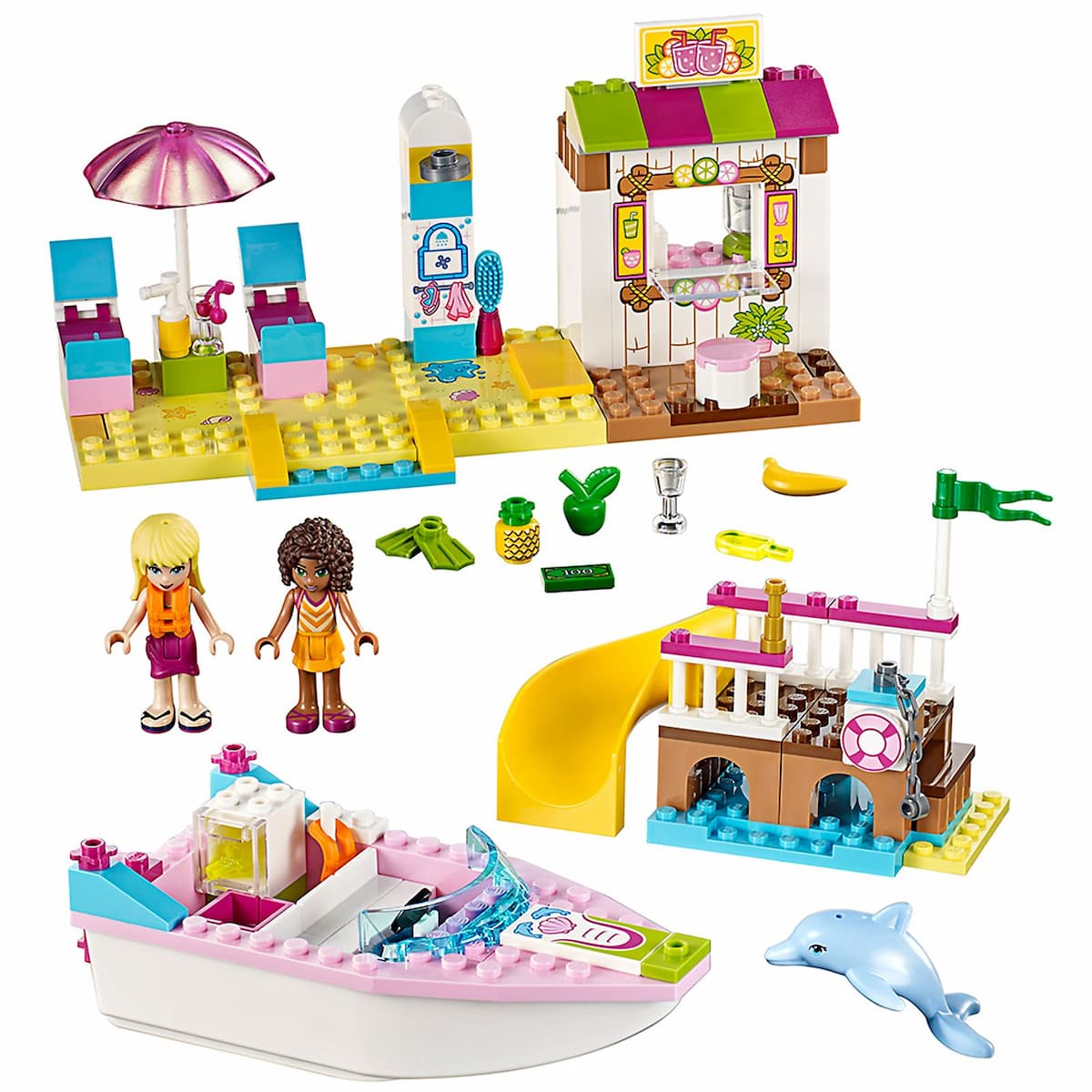 Andrea and Stephanie's Beach Holiday LEGO set (#10747-1)