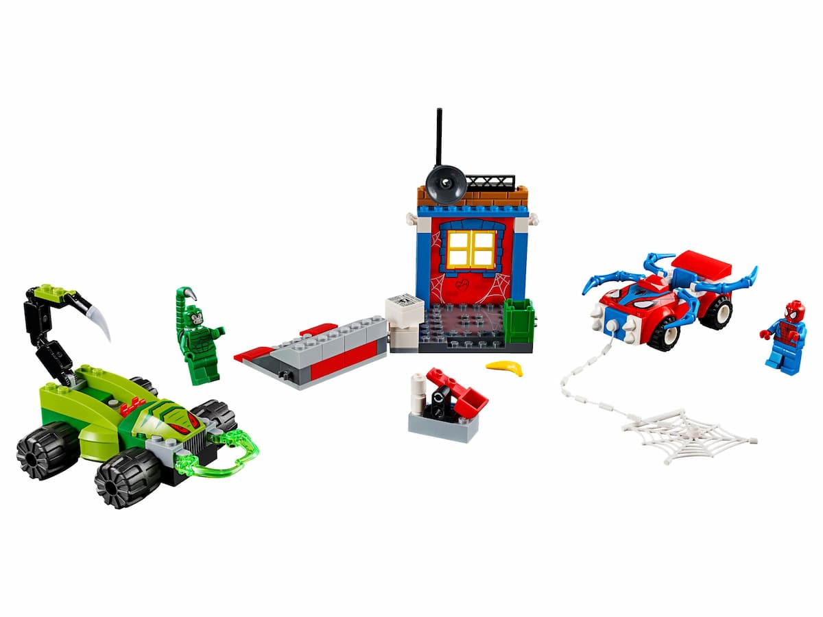 Spider-Man vs. Scorpion Street Showdown LEGO set (#10754-1)