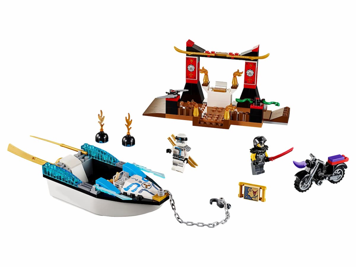 Zane's Ninja Boat Pursuit LEGO set (#10755-1)