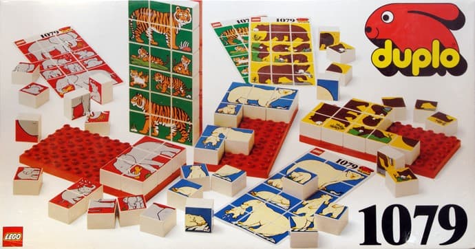 Animal Mosaic Puzzle LEGO set (#1079-1)