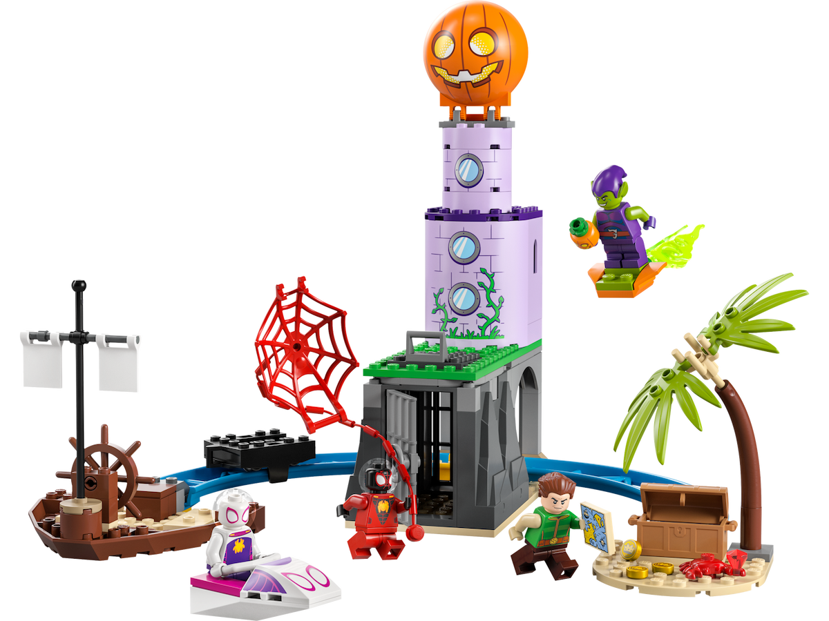 Team Spidey at Green Goblin's Lighthouse LEGO set (#10790-1)