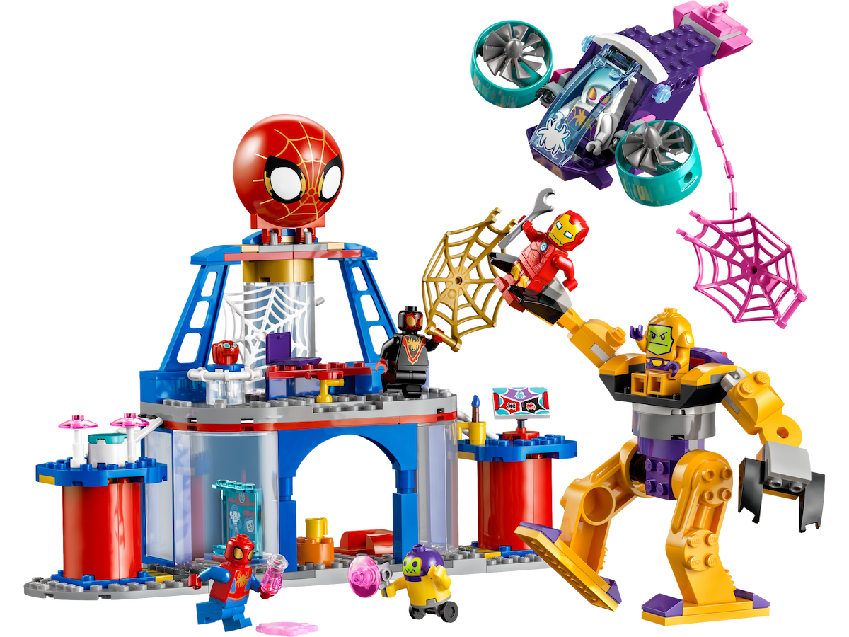 Team Spidey Web Spinner Headquarters LEGO set (#10794-1)