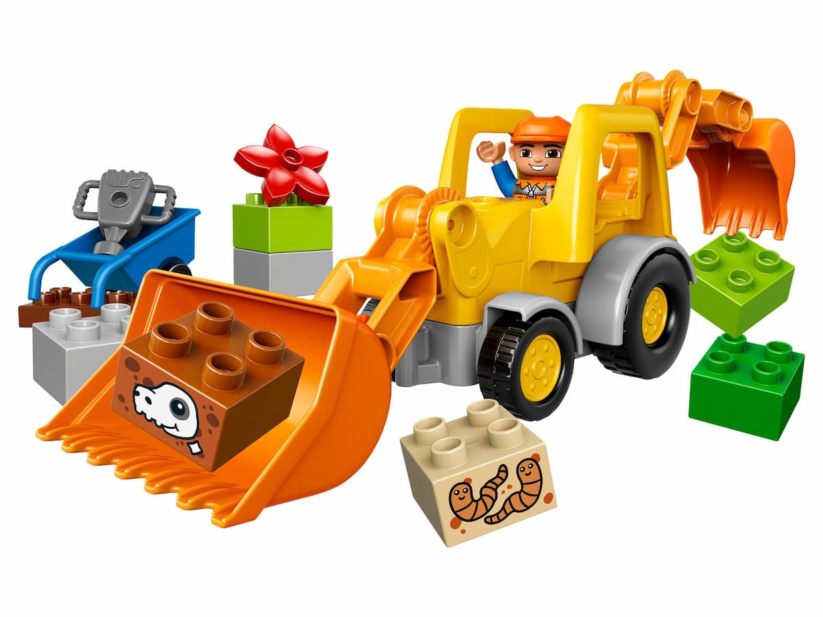 Backhoe Loader LEGO set (#10811-1)