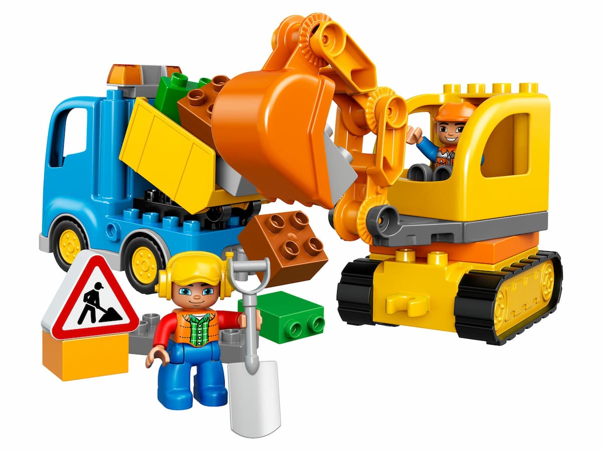 Truck & Tracked Excavator LEGO set (#10812-1)