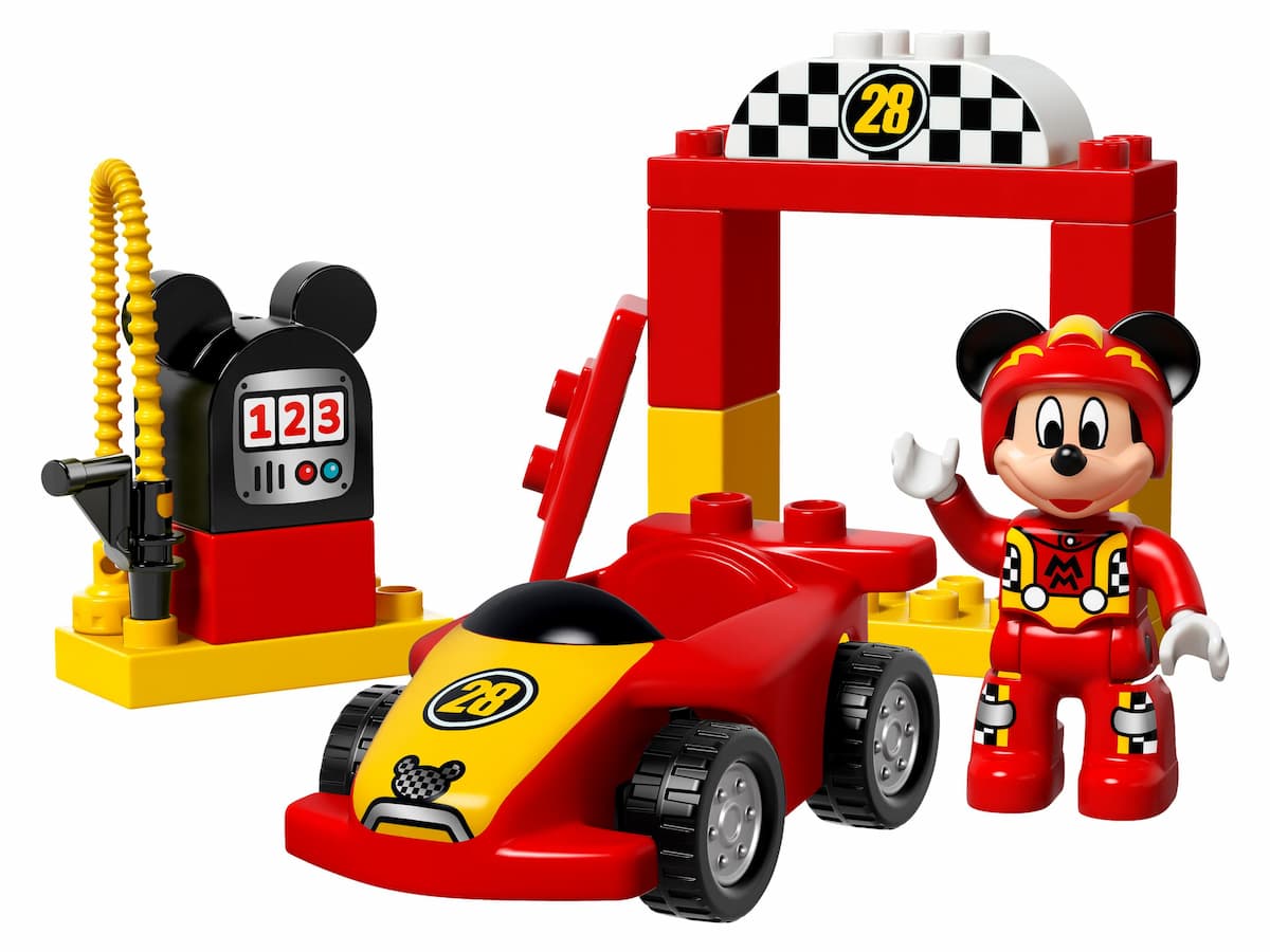 Mickey Racer LEGO set (#10843-1)